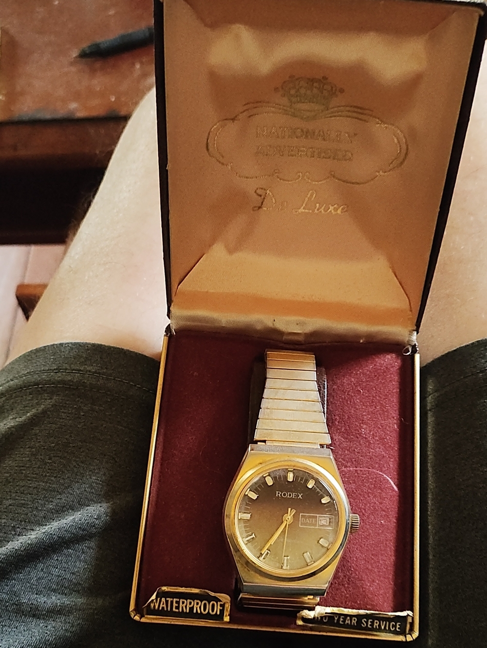 Gold-Tone Men’s Watch - Gold Bracelet
